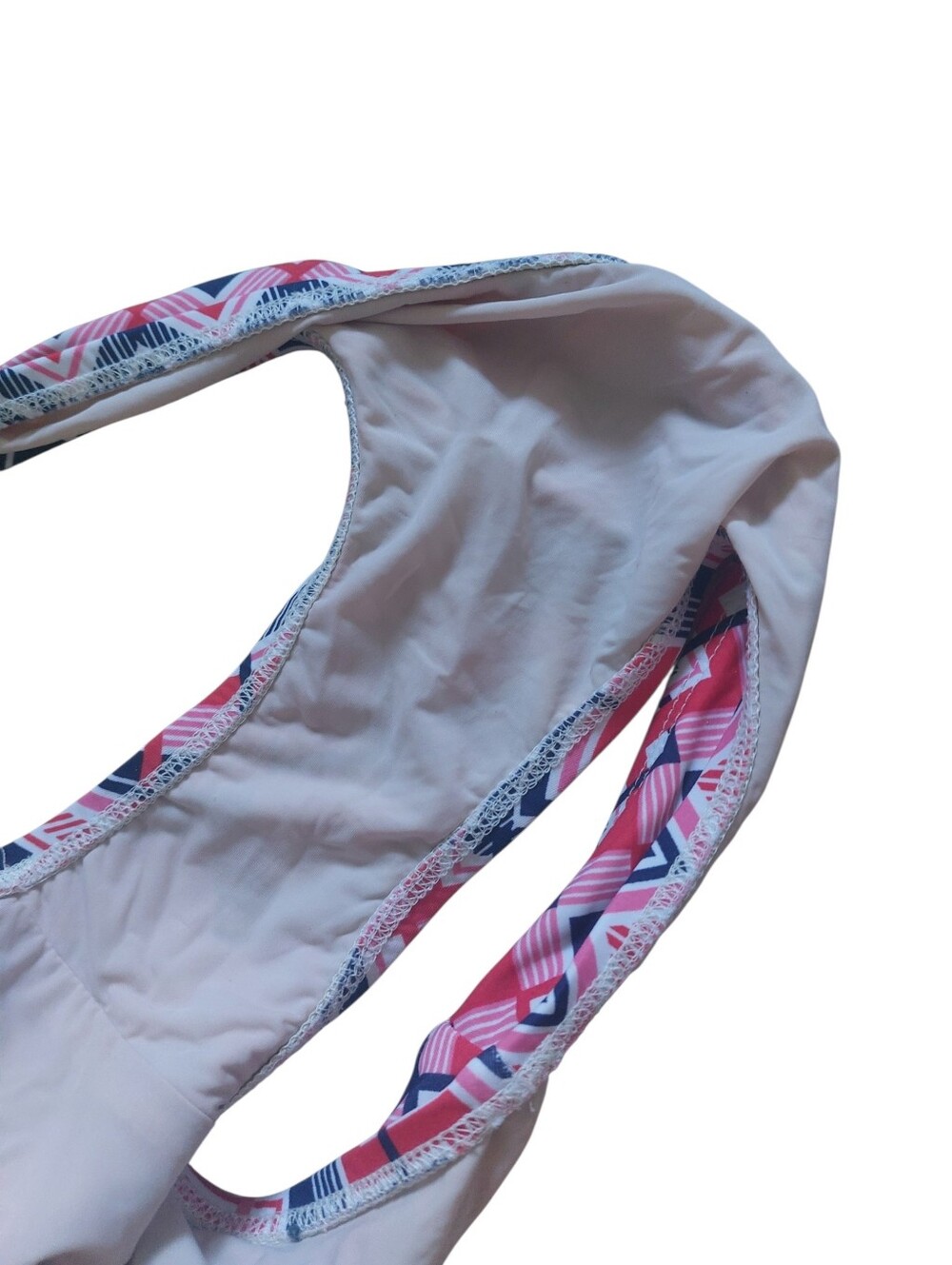 A Pea in the Pod red, white, and blue tankini strapless maternity size S - Picture 5 of 10